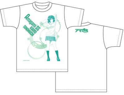 アマガミSS Tシャツ 棚町薫 柄/ホワイト-L[TBSテレビ]《在庫切れ》