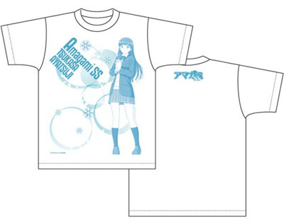 アマガミSS Tシャツ 絢辻詞 柄/ホワイト-XL[TBSテレビ]《在庫切れ》