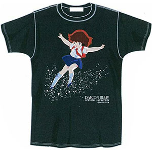 DAICON3の女の子Ｔシャツ フルカラー/ブラック-XL[ガイナックス]《在庫切れ》