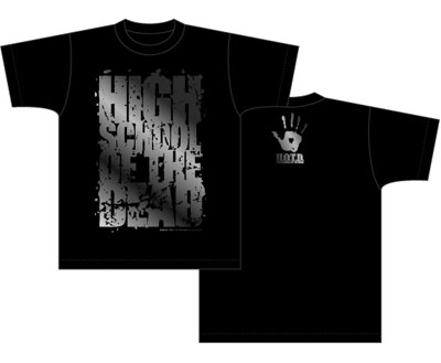 学園黙示録 HIGHSCHOOL OF THE DEAD Tシャツ ロゴ柄/ブラック-XL[ACG