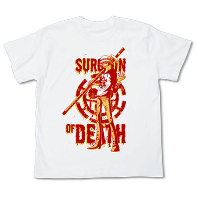 From TV animation ワンピース 死の外科医Ｔシャツ/ホワイト-S（再販）[コスパ]《在庫切れ》