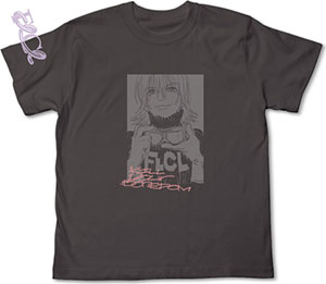 フリクリ(FLCL) ハルコＴシャツ/チャコール-M（再販）[コスパ]《在庫切れ》