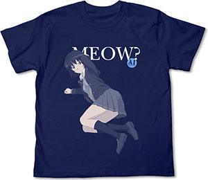 アマガミSS アニメ版 七咲逢Tシャツ/インディゴ-XL（再販）[コスパ 