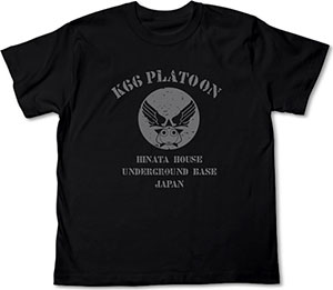ケロロ軍曹 ケロロ小隊Ｔシャツ（子供用）/ブラック-110cm[コスパ]《在庫切れ》