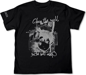 serial experiments lain（レイン）Tシャツ/ブラック-XL（再販