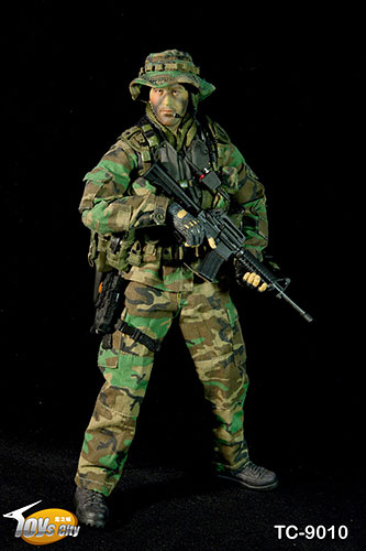 米海軍特殊部隊ネイビー・シール ジャングル装備 1/6フィギュア 単品 