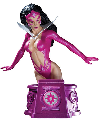 希少 未開封品Blackest Night スターサファイア フィギュア DC ミニバスト シリーズ2 バイオレット・ランタン スター・サファイア