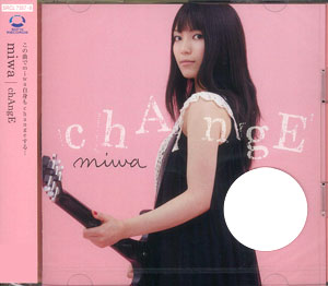【新品未開封】miwa chAngE 初回生産限定盤 CD+DVD BLEACH CD miwa / chAngE 初回生産限定盤 DVD付 アニメ「BLEACH」OPテーマ