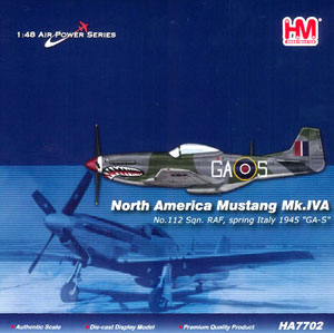 ホビーマスター ダイキャスト完成品 1/48 P-51 マスタングMk.4A“GA-S”[インターアライド]《在庫切れ》