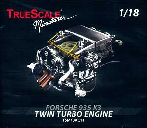 トゥルースケール 1/18 ポルシェ 935 K3 ツインターボ エンジンモデル ...
