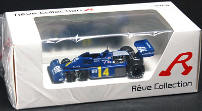 特別セーフ P34 ティレル 1/43 完成品 レーヴコレクション 1976年 2 日本GP レーシングカー