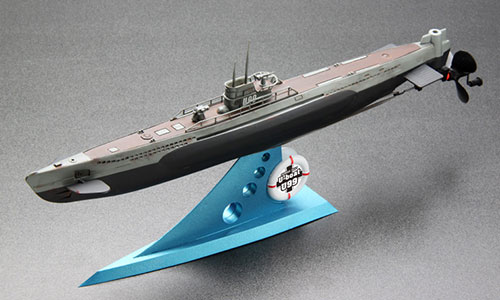 プラモデル 自走型ゴム動力 潜水艦 U-99[スタジオミド]《在庫切れ》