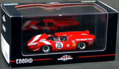 1/43 ローラ T70 Mk.3 1968 日本GP ＃26 レッド/ホワイト[EBBRO]《在庫 