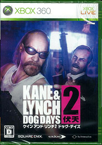 Xbox360 【日本版】ケイン＆リンチ２ ドッグ・デイズ(Kane＆Lynch 2：Dog Days)[スクウェア・エニックス]《在庫切れ》