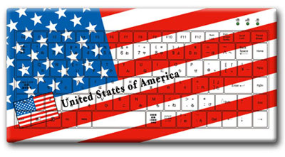 世界の国旗 キーボードＡ（アメリカ）[トイズ・プランニング]《在庫切れ》