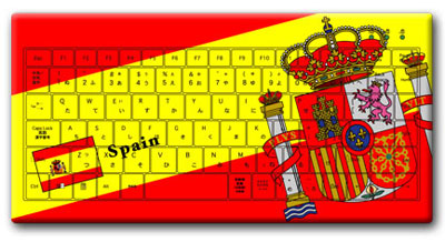 世界の国旗 キーボードＥ（スペイン）[トイズ・プランニング]《在庫切れ》