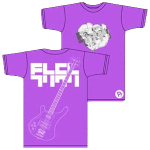 フリクリ(FLCL) ハルコＴシャツ/バイオレットパープル-M（再販