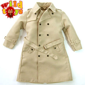 1/6スケール男性アクションフィギュア用コスチューム トレンチコート