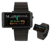 山手線 電光掲示板ウォッチ 新宿駅Ver.（メタルバンド） 単品