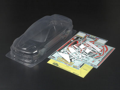 タミヤ 1/10RC 三菱ランサーエボリューション V WRCスペアボディ Amazon.co.jp: タミヤRCカースペアボディ 三菱ランサー