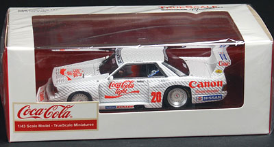 トゥルースケール 1/43 ニッサン ブルーバード Gr.5 JSPC ジャパン 1984 ＃20（再販）[トゥルースケール]《在庫切れ》