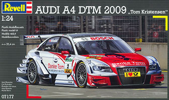 ドイツ・レベル プラモデル 1/24 アウディ A4 DTM '09 T