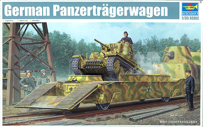 1/35 ドイツ装甲列車編成BP-42/戦車運搬車＆プラガ38(t) プラモデル 