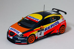 完成品モデルカー 1/43 セアト レオン TDI WTCC 2009 No.4 G.Gene