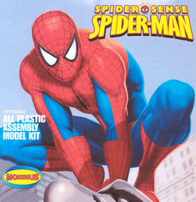 アメリカン・コミックスヒーロー 1/8 スパイダーマン プラモデル（再販 