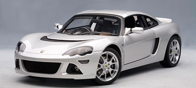 ダイキャスト・モデルカー 1/18 ロータス ヨーロッパS（シルバー