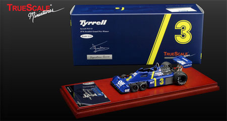 ミニカー Tyrrell P34 1976 6-Wheeler J. Scheckter 楽天市場】F1 ミニカー 1/24 ティレル TYRRELL P34 ジョディー