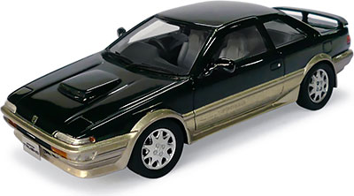 レジン製 1/43 トヨタ スプリンタートレノ GT-Z(1989)シューティングトーニング[ハイストーリー]《在庫切れ》