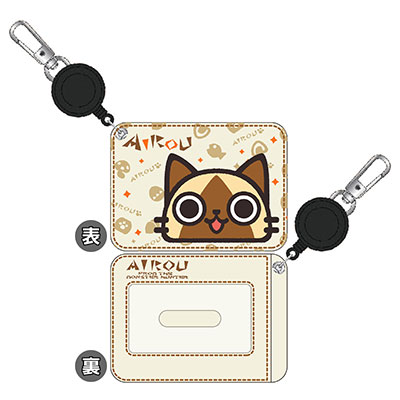 モンスターハンター アイルーパスケース モンスターハンター アイルー パスケース（アイルー）[カプコン]《在庫