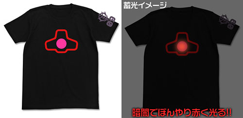 機動戦士ガンダム ドム モノアイ蓄光Ｔシャツ/ブラック-S[コスパ]