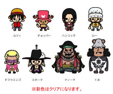 ワンピース×パンソンワークス クリアマスコットボールチェーン 第2弾