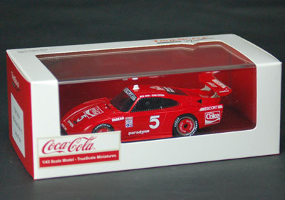 トゥルースケールミニチュアズ 1/43 ファブカー 935-84 1984 ＃5 コカ・コーラ[トゥルースケール]《在庫切れ》