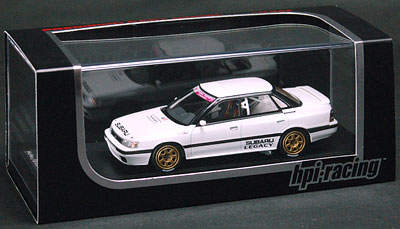 ダイキャストモデル 1/43 スバル レガシィ RS テストカー 1989 M