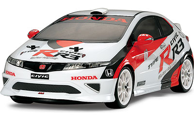 タミヤ　FF01 シビック Rare 1994 New Tamiya 1/10 R/C Civic Jaccs FF-01 Chassis Front