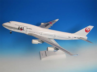 エバーライズ デスクトップモデル 1/200 JAL 鶴丸塗装 747-400 JA8080[JALUX]《在庫切れ》