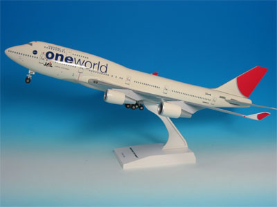 エバーライズ デスクトップモデル 1/200 JAL One World Boeing 747-400[JALUX]《在庫切れ》