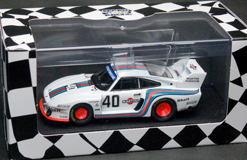 1/43 ポルシェ 935 ホッケンハイム 1977 #40（ホワイト）[EBBRO]【同梱不可】【送料無料】《在庫切れ》