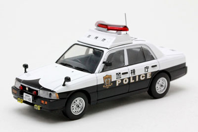 完成品モデルカー 1/43 日産 クルー 2007 警視庁警備部機動隊車両(八機 