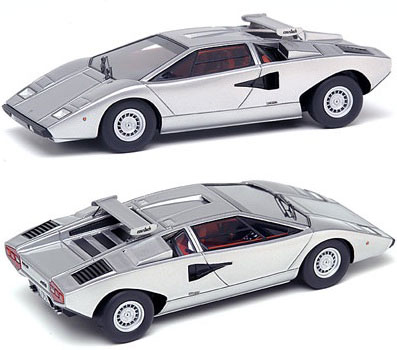 1/18 京商 ランボルギーニ カウンタック LP400 ルーフウイング付き 京商 ミニカー | 京商オリジナル 1/18 ランボルギーニ