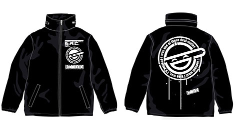 攻殻機動隊S.A.C. 笑い男 ウインドブレーカー/ブラック-XL（再販