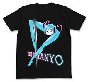 初音ミク シテヤンヨTシャツ/ブラック-M（再販）[コスパ]《在庫切れ》
