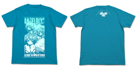 劇場版そらのおとしもの 時計じかけの哀女神(エンジェロイド) Ｔシャツ / ターコイズブルー-XL（再販）[コスパ]《在庫切れ》