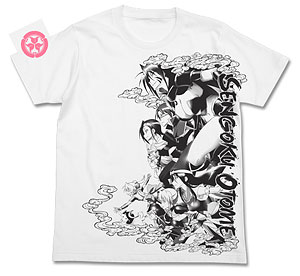 戦国乙女 桃色パラドックス Tシャツ/ホワイト-XL[コスパ]《在庫