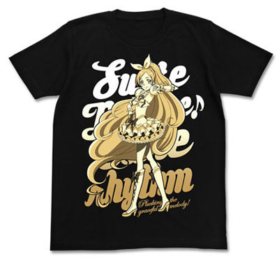 スイートプリキュア♪ キュアリズムＴシャツ/ブラック-XL（再販）[コスパ]《在庫切れ》