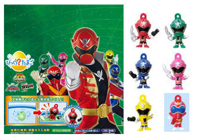 【新品未開封】レンジャーキー付き入浴剤　一箱 びっくら？たまご 海賊戦隊ゴーカイジャー＆秘密戦隊ゴレンジャー BOX