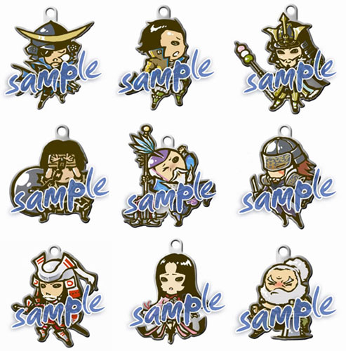 empty 戦国BASARA メタルストラップコレクション Vol.4 10個入り